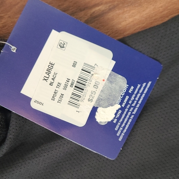 Champion sport t-shirt black - Picture 9 of 10